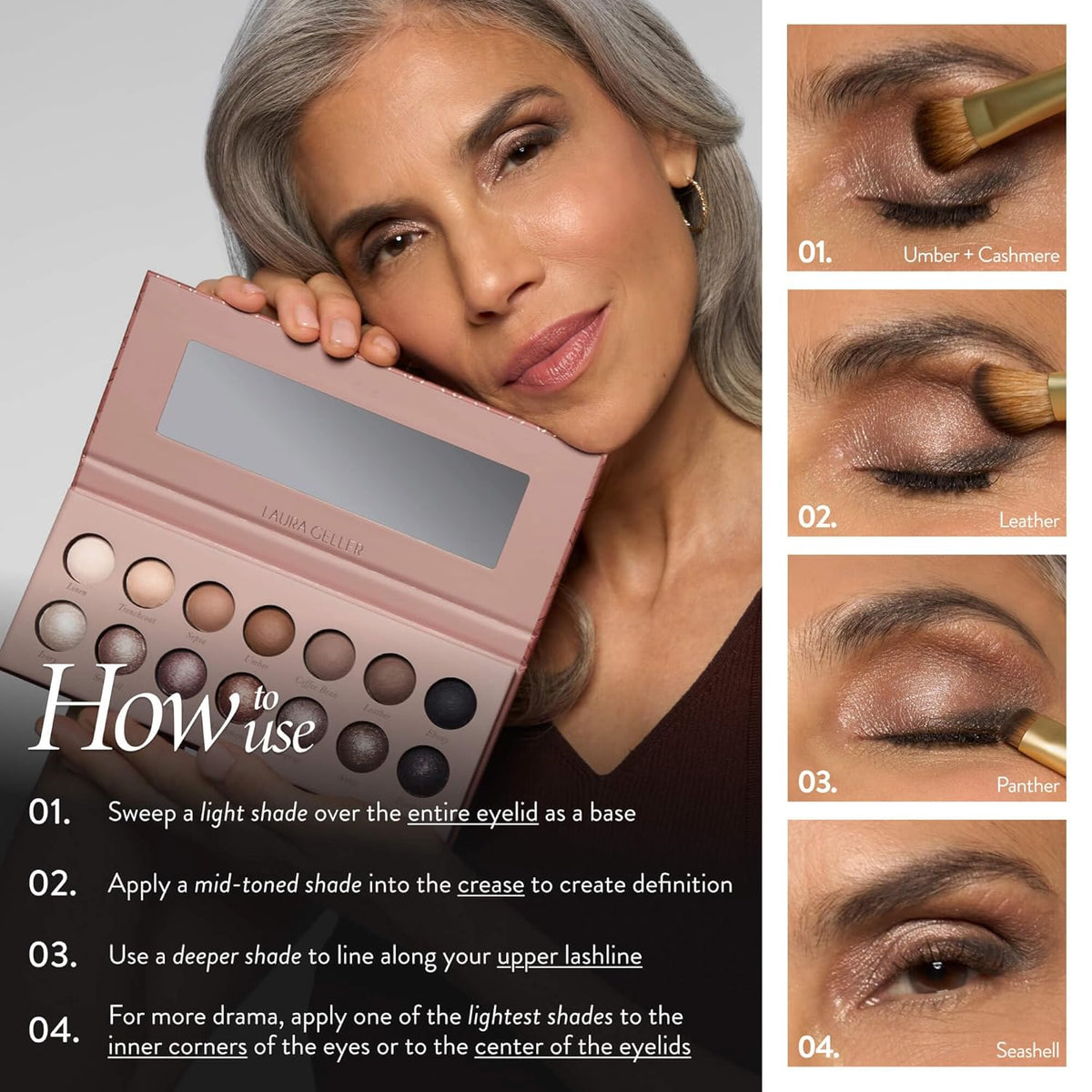 LAURA GELLER NEW YORK The Delectables Timeless Tones Paleta de somb...