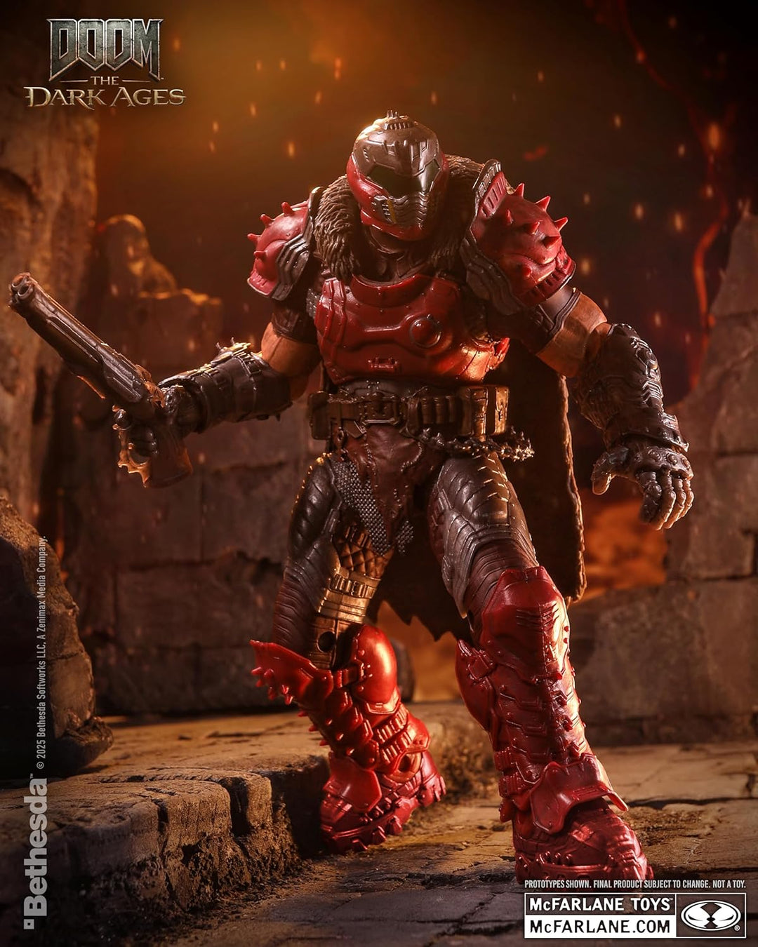 McFarlane Toys - Doom: Las Edades Oscuras, figura de acción de Doom...