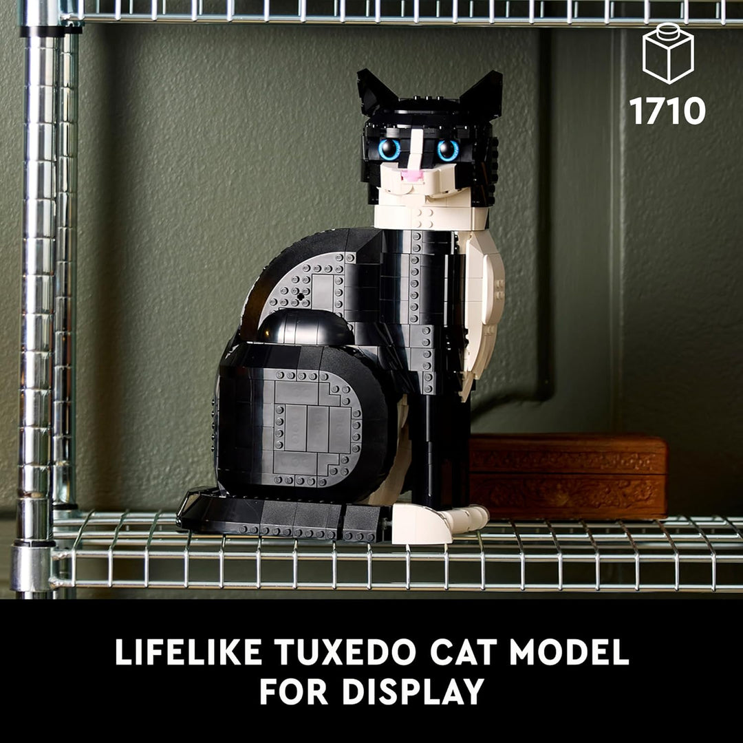 LEGO Ideas Tuxedo Cat - Juegos de construcción para