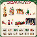 INSOON Calendario de Adviento 2026 Navidad Main Street Building Set con