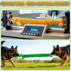 LECHONG Paquete de 2 juguetes chirriantes extra largos de 40 pulgadas para perros grandes, juguete de peluche suave para masticar, juguetes interactivos para perros de tira y afloja para todos los