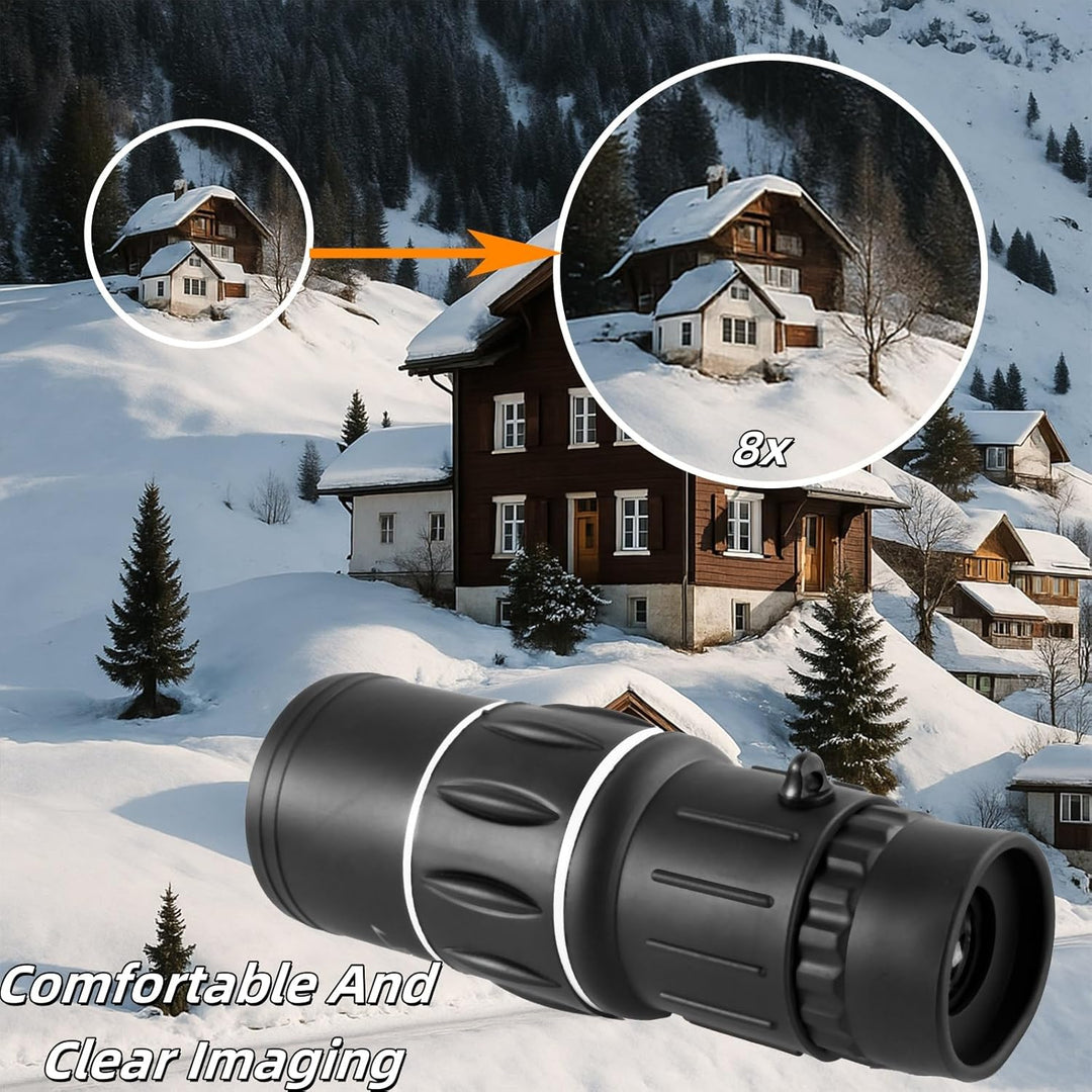 Monocular de alta potencia 12x52 - Prisma HD BAK4