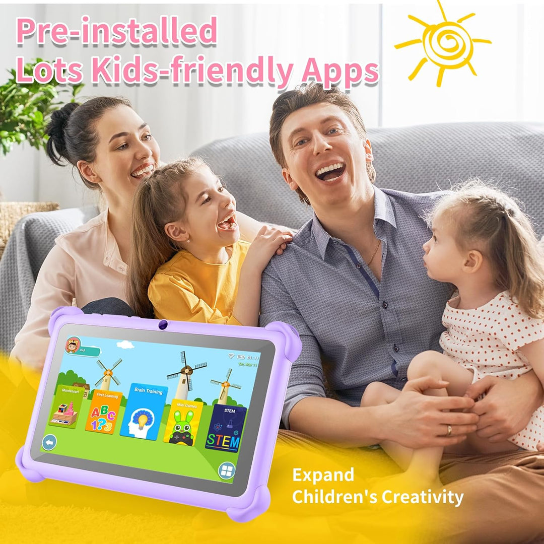 Tablet para niños de 7 pulgadas, tableta para niños de 32 GB, table...