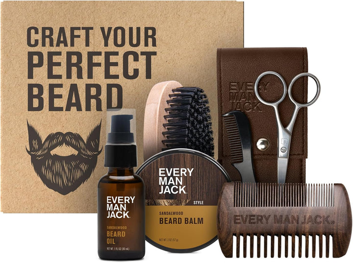 Every Man Jack - Juego de regalo para el cuidado de la barba para h...