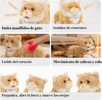 Chongker Animal de peluche interactivo de gato robot de 24.8 pulgadas para