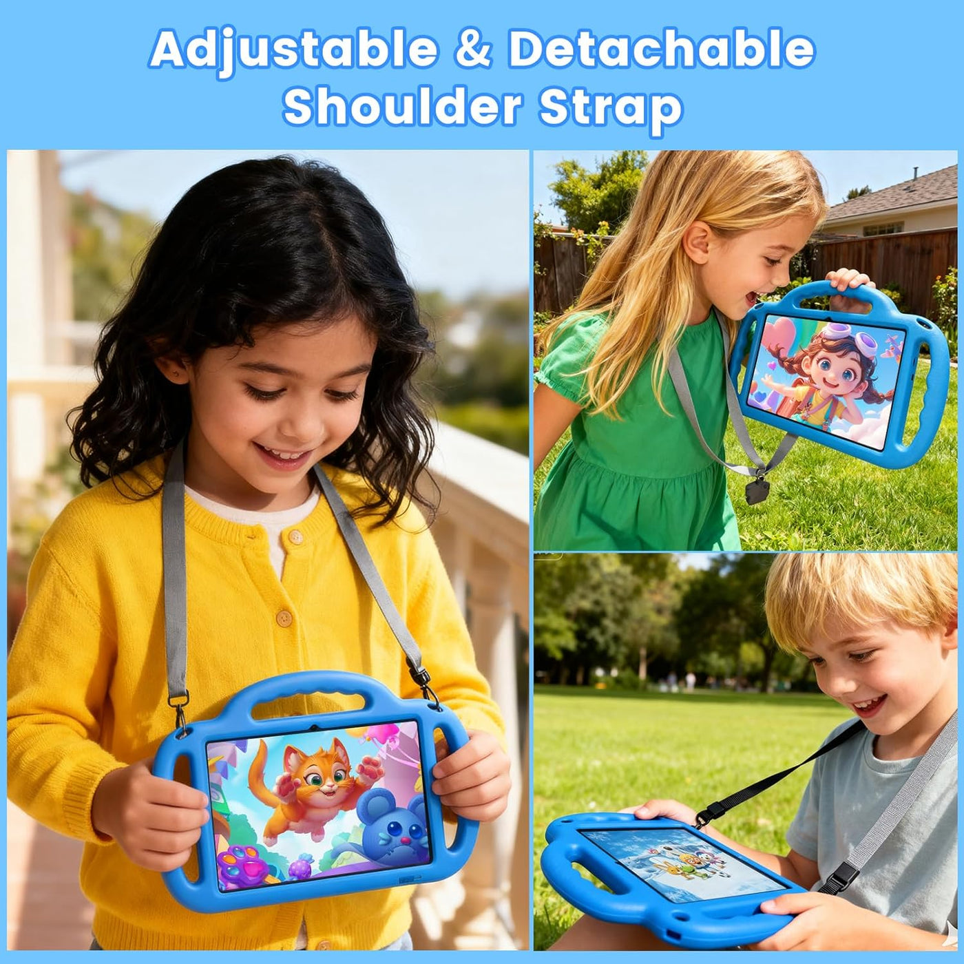 Tablet para niños Henadigi, tablet Android 15, 12 GB RAM 64 GB ROM...