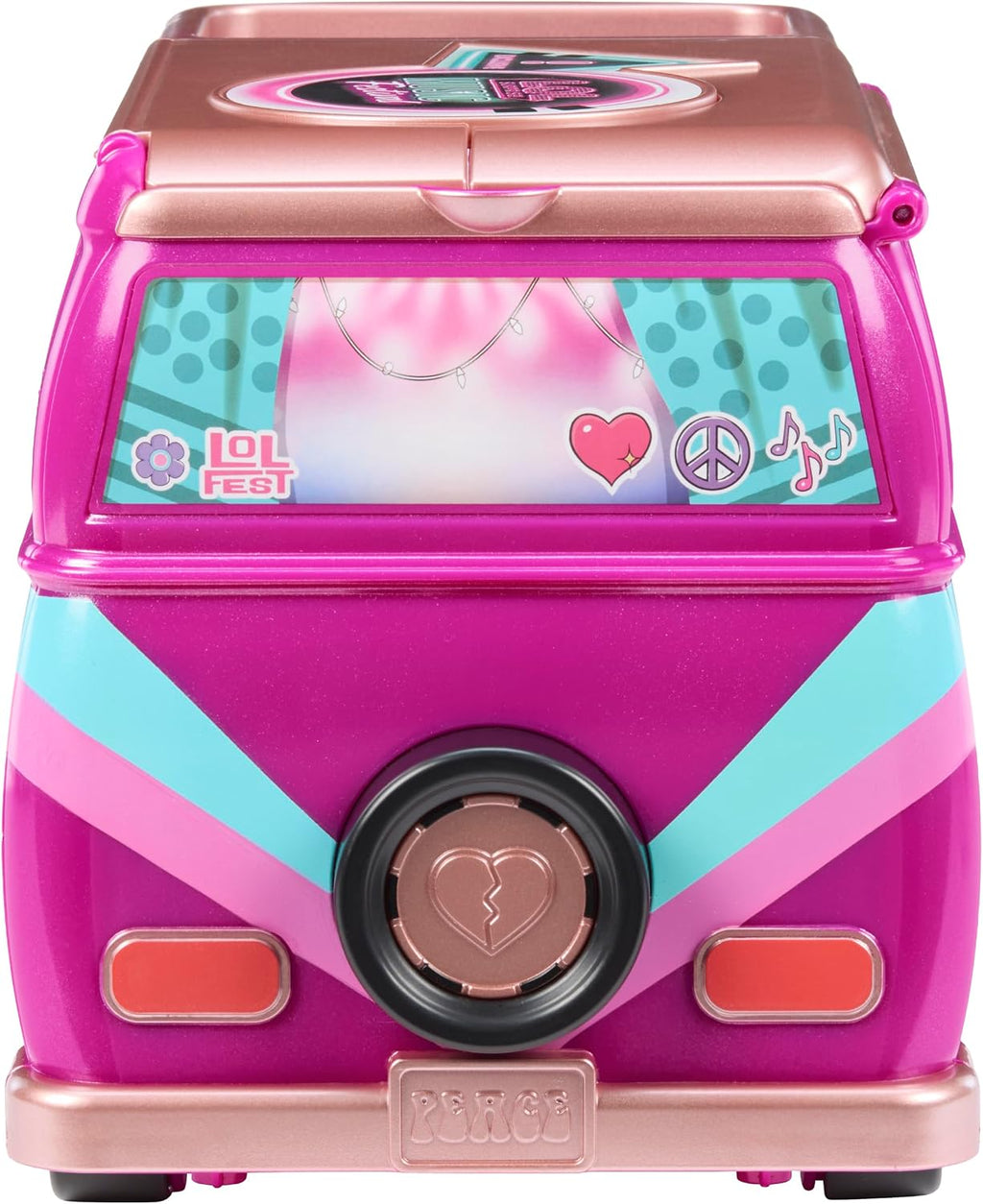 LOL Surprise Music Festival Tour Bus - Juego 5 en 1, muñeca exclusiva incluida, gran regalo para niños a partir de 4 años
