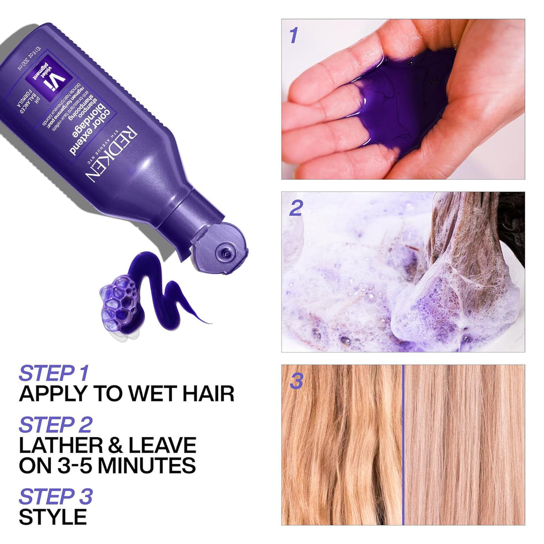 Redken Blondage Purple Shampoo For Blonde, Bleached or Highlighted...
