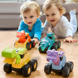 iPlay, iLearn Juguetes de Camión de Dinosaurio para Niños Pequeños,...