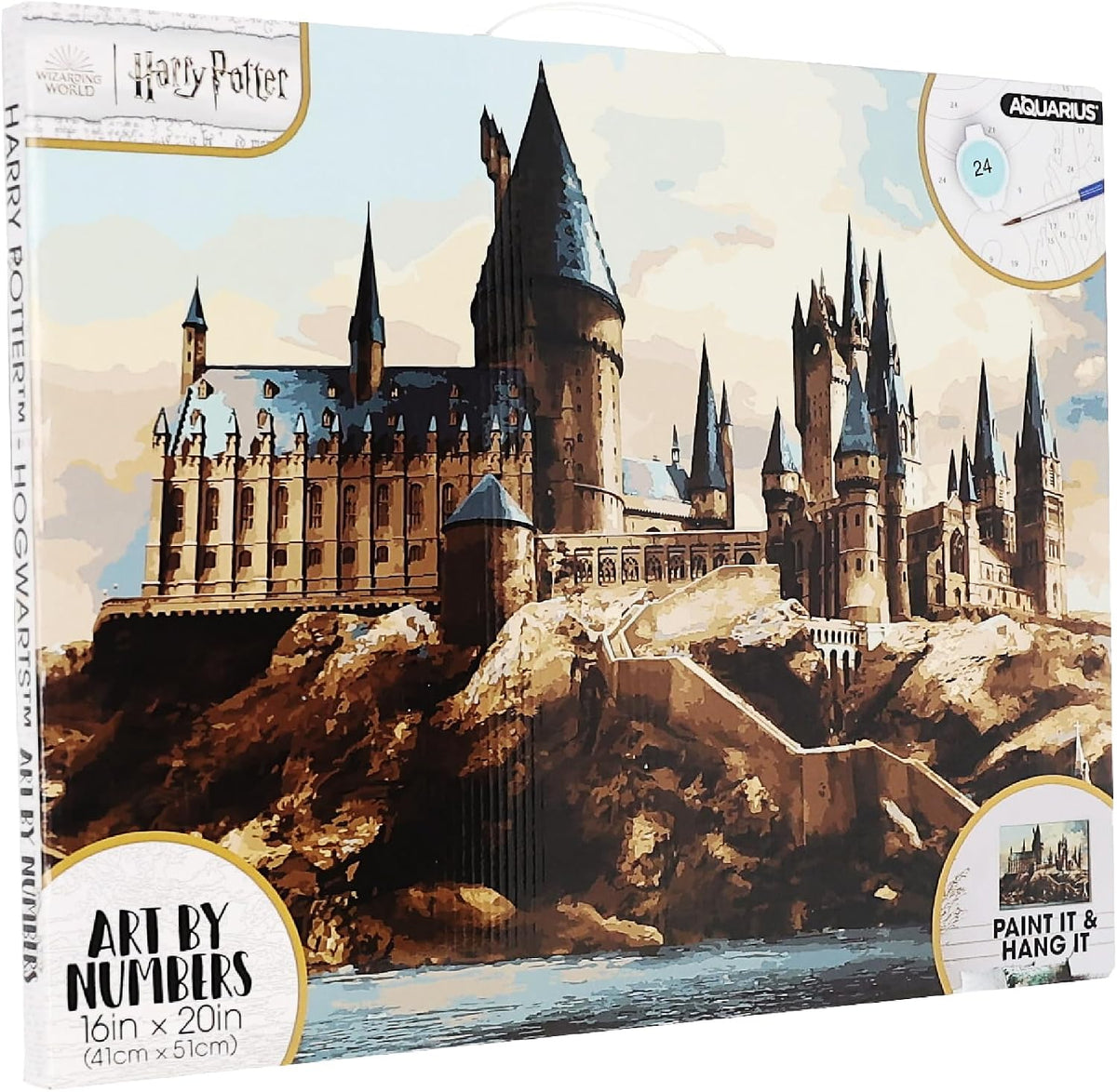 Aquarius Harry Potter Arte por Números – Set de Pintura Hogwarts Castle