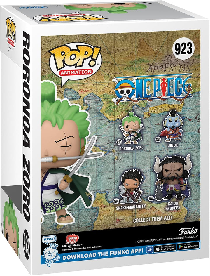 Funko POP! Animación: One Piece - Roronoa Zoro - Figura de vinilo c...