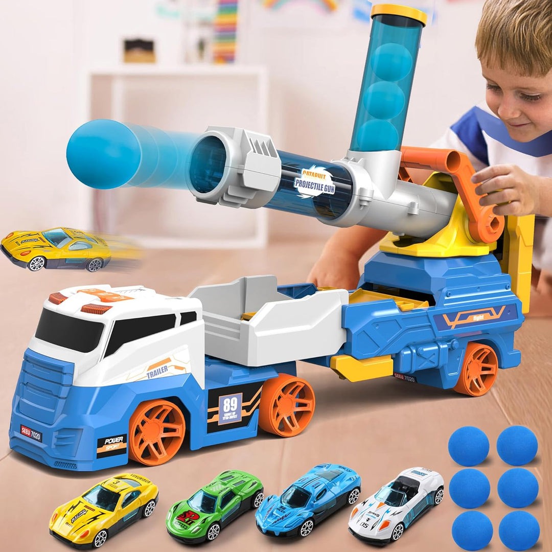 Dwi Dowellin Juguetes de camión para niños, juguetes Carrie Truck R...