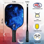 DULCE DOM Juego de 2/4 palas de pickleball - Aprobado por USAPA
