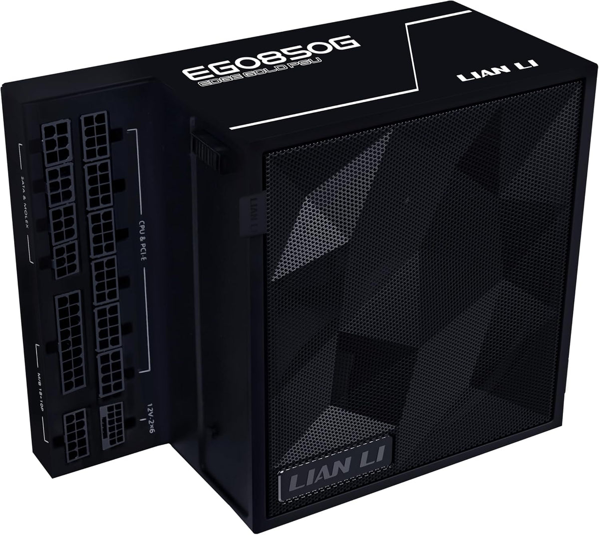 Lian Li EDGE850W - Fuente de alimentación ATX totalmente modular de...
