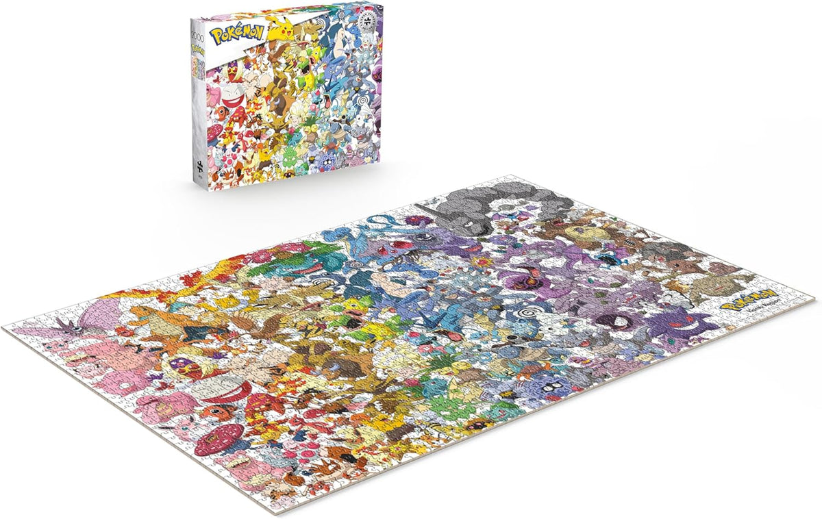Buffalo Games Pokémon Silver Select Kanto 151, rompecabezas para adultos de