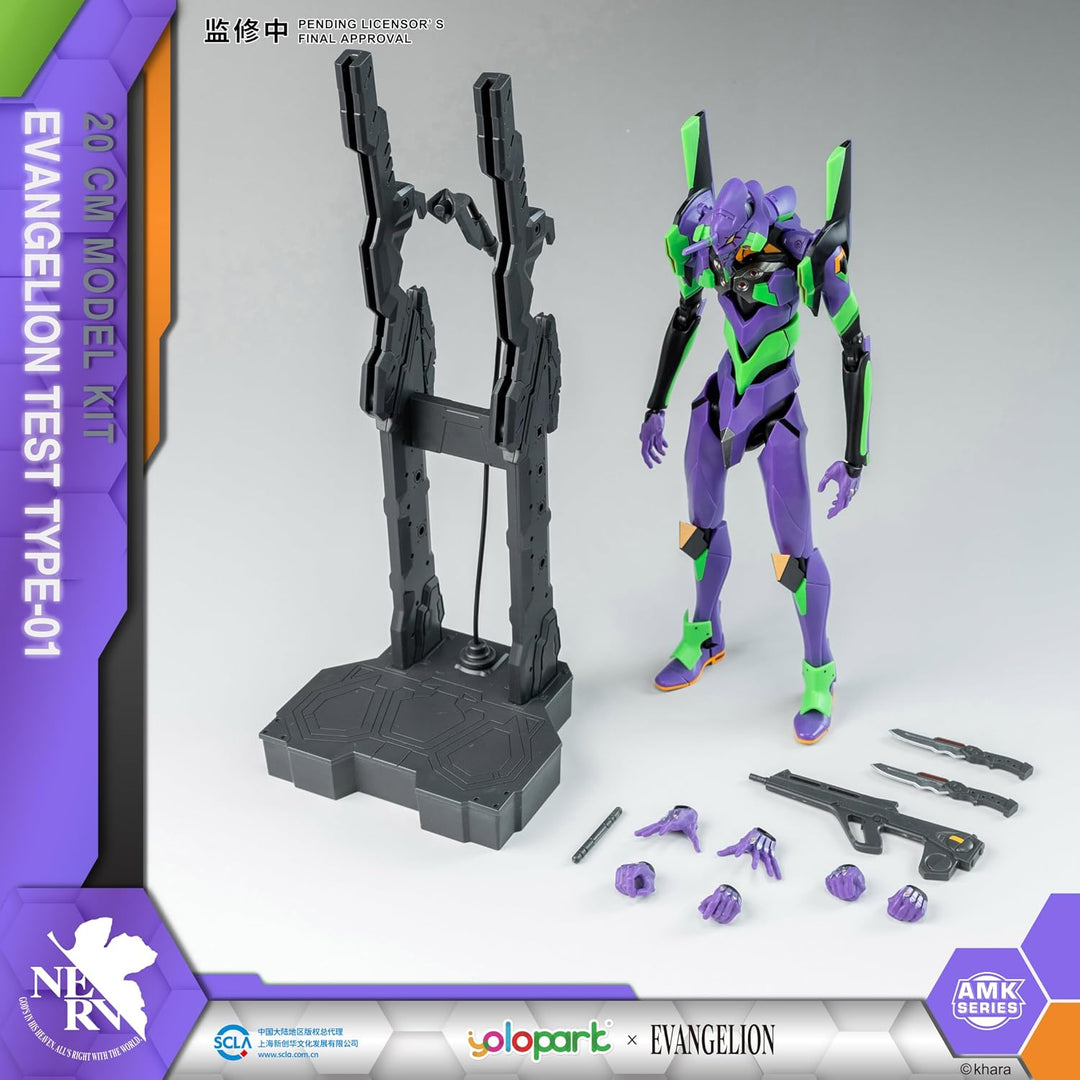 YOLOPARK Figura de Evangelion - Kit de Modelo Neon Genesis Evangeli...