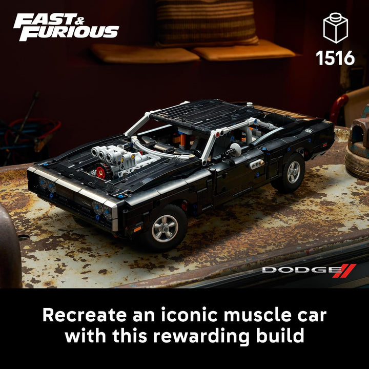 LEGO Technic Coche Dodge Charger R\/T Rápido y Furioso 42231 | Jueg...
