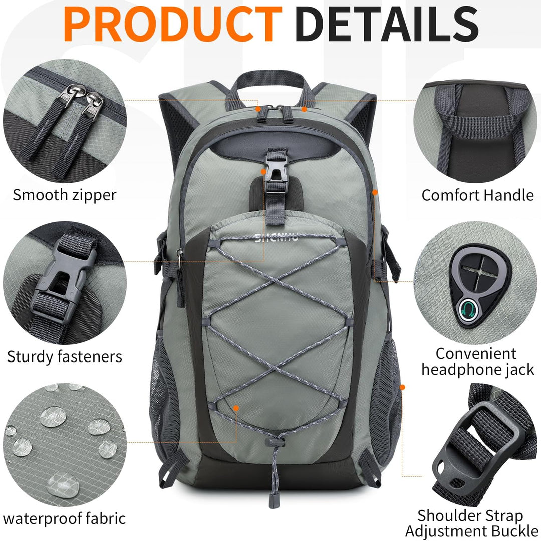 SHENHU Mochila de senderismo impermeable de 40 L, mochila deportiva...