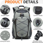 SHENHU Mochila de senderismo impermeable de 40 L, mochila deportiva
