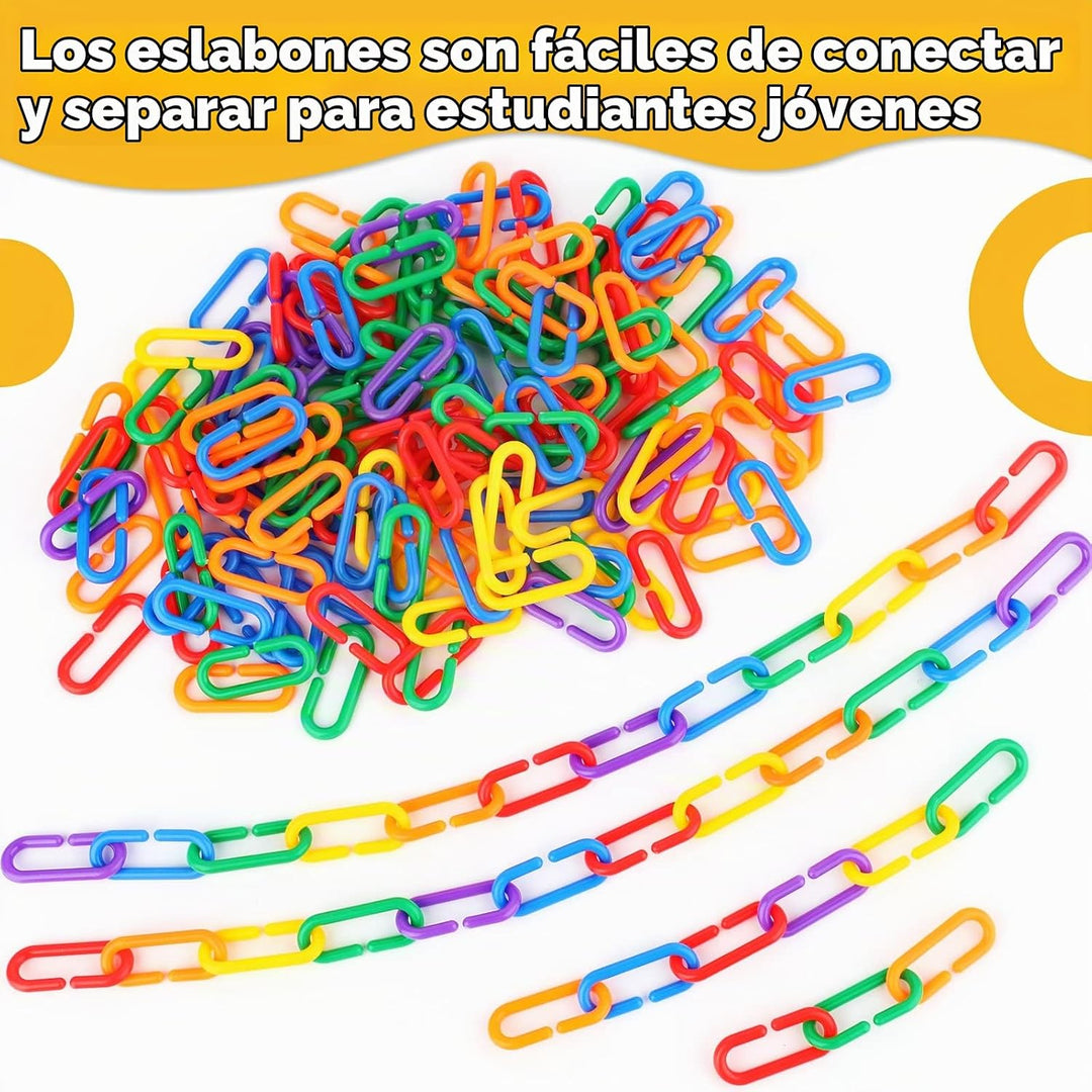 Aizweb Juego de 240 ganchos de plástico con clips en C, kit de acti...