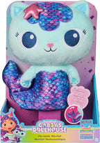 Gabby's Dollhouse, Fin-Tastic Mercat Premium - Juguete de peluche de 10