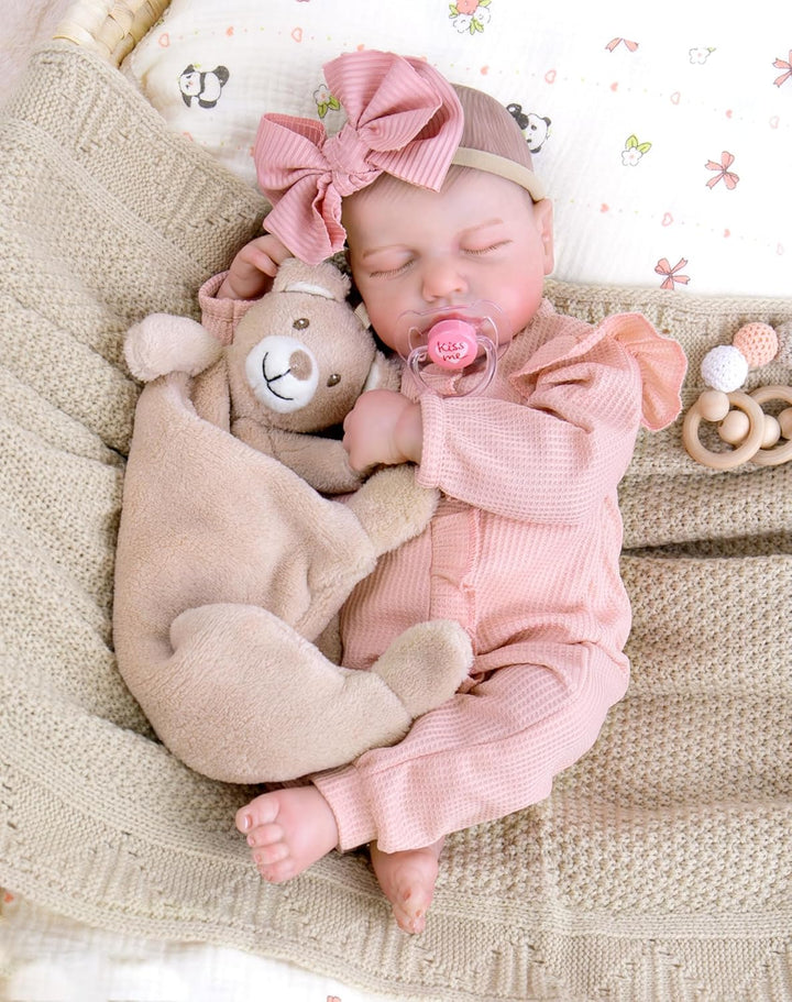Aori Lifelike Reborn Baby Dolls - 20-Inch Realistic Newborn Real Li...