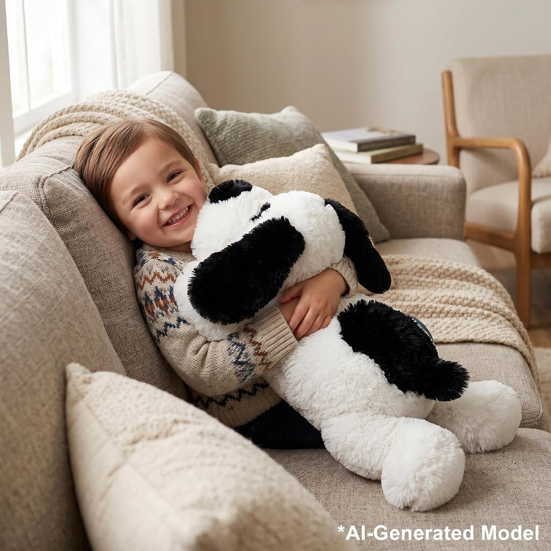 WEIGEDU Perro de peluche blandito y abrazable, diseño de cachorro b...