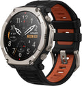 Amazfit Reloj inteligente T-Rex Ultra 2, cristal de zafiro AMOLED de 1.5"