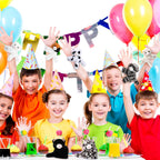 Liliful Paquete de 8 pulseras de peluche para niños, gatitos