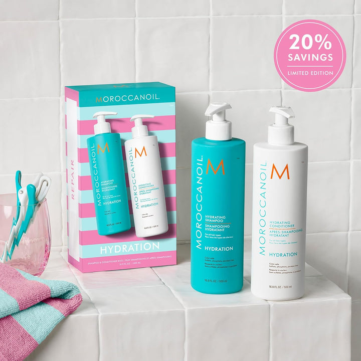 Moroccanoil Shampoo &amp; Conditioner Half-Liter Set