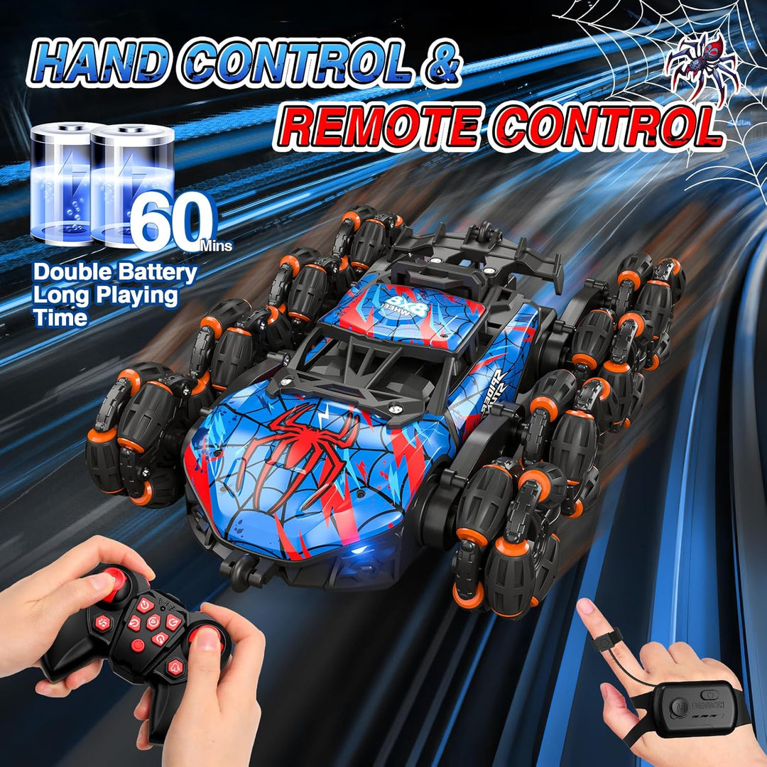 Sunrad 8WD - Auto de acrobacias RC con detección de gestos