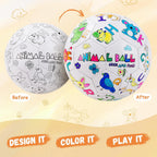 Innotoys Colorea tu propia pelota de fútbol, juguetes de Halloween de