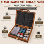 Horse Race Board Game Foldable Solid Wood Horse Racing Game