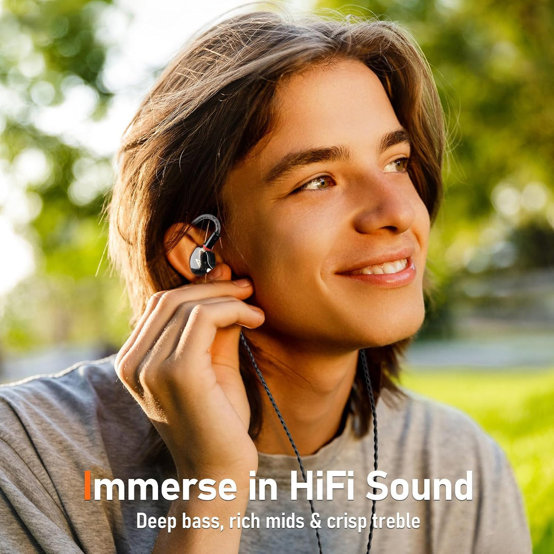 Vibes - Auriculares con cable de 6.8 fl oz, auriculares de alta fid...