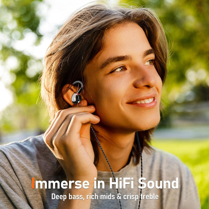 Vibes - Auriculares con cable de 6.8 fl oz, auriculares de alta fid...