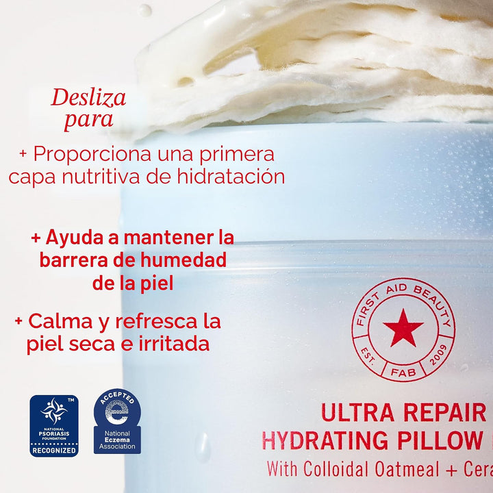 Almohadillas de tratamiento facial diario de belleza de primeros au...