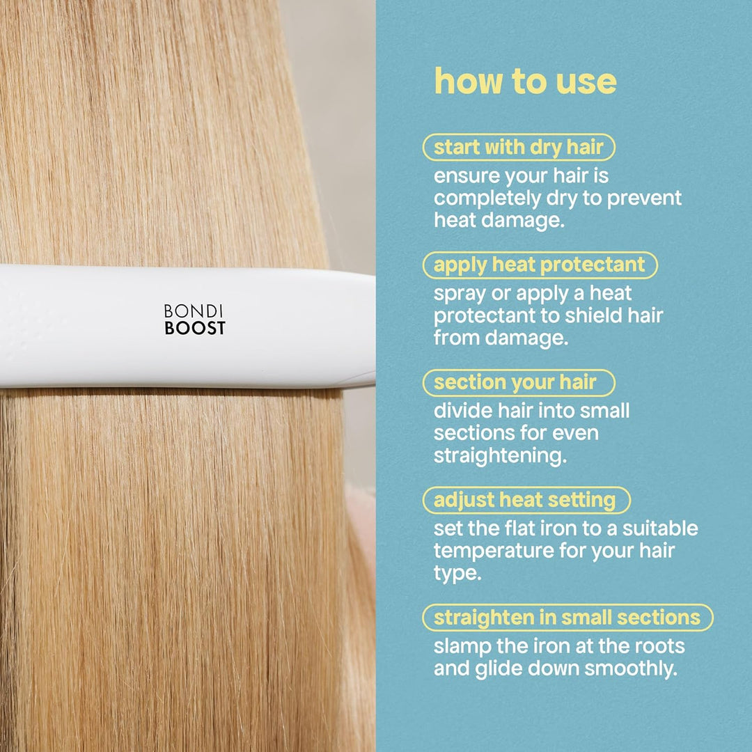BondiBoost Plancha de Pelo con Recubrimiento de Aloe 1" US