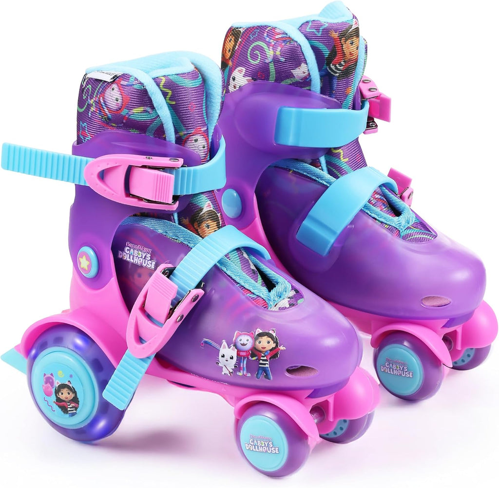 Patines de Entrenamiento para Niños, Ruedas LED que Encienden, Ajustables