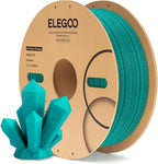 ELEGOO - Filamento PLA de 1.75 mm (4\/64 pulgadas), turquesa brilla...