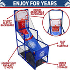 Pop-A-Shot Lil' Pop | Juego de aro de baloncesto para interiores para niños