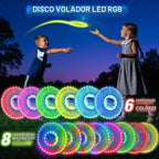 2 Pack Light up Flying Discs para Kids Adults
