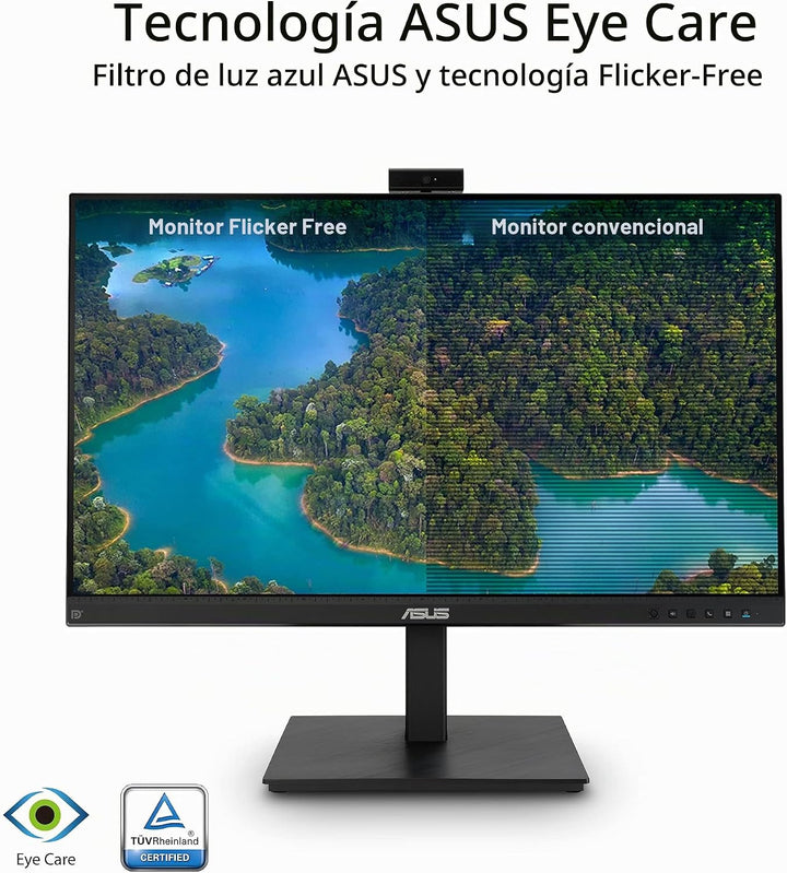 ASUS Monitor de videoconferencia 1080P de 27 pulgadas (BE279QSK) -...