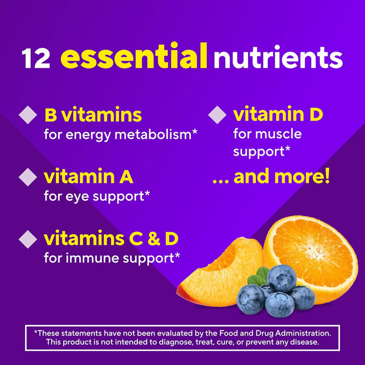 Vitafusion Gomitas de vitaminas para adultos 120 unidades