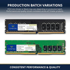 Timetec Kit de 32 GB (2 x 16 GB) DDR4 2133 MHz (PC4-2133P) PC4-17000 UDIMM RAM de escritorio - 288 pines 1.2V CL15 sin ECC sin búfer DIMM actualización del módulo de memoria