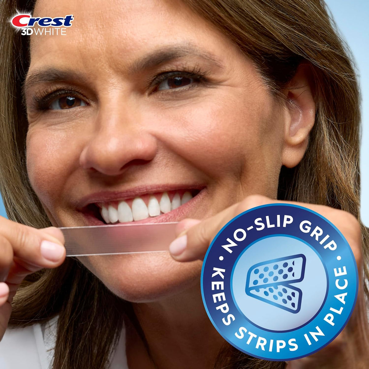 Crest 3D Whitestrips Vivid Plus, kit de tiras blanqueadoras de dien...