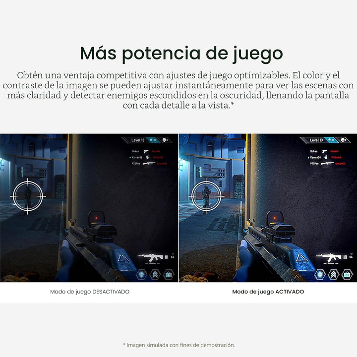 Samsung Monitor curvo S3 (S39GD) FHD de 100 Hz de 27 pulgadas, Modo...