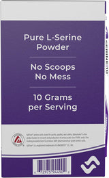 SERINE10 L-Serine Nootropics Paquetes - Apoya la salud cerebral, la...