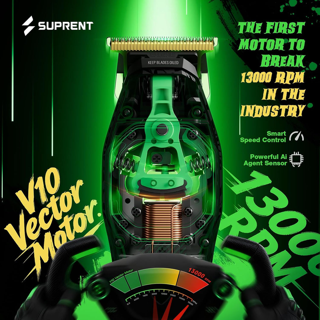 SUPRENT FANGS - Cortadora de pelo profesional con motor vectorial d...