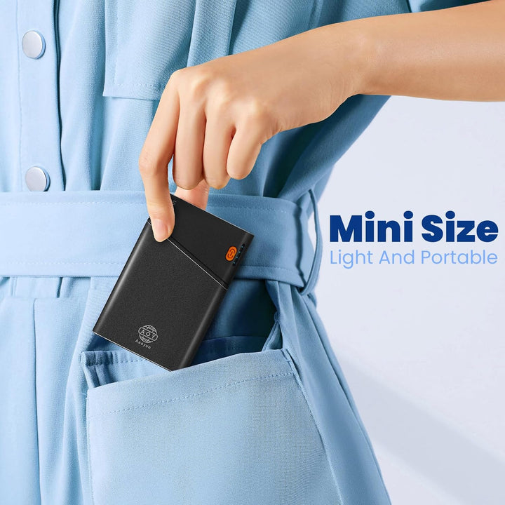 Aaoyun Mini banco de energía portátil, cargador portátil más pequeñ...