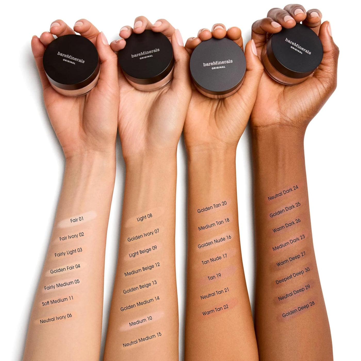 bareMinerals Base de maquillaje original en polvo suelto SPF 15, ma...